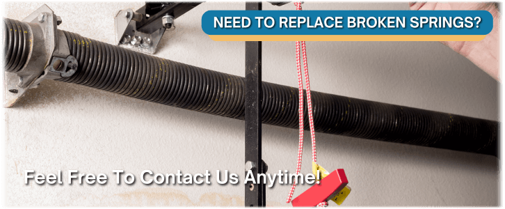 Broken Garage Door Spring Helotes